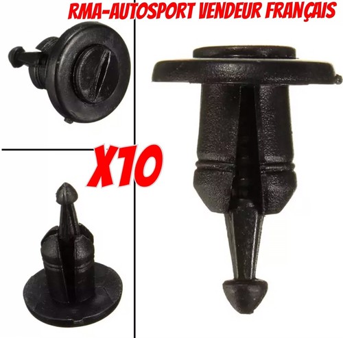 10x clips agrafe fixation - clips,