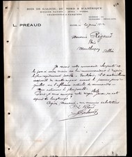 THIS (34) CARPENTRY SAWMILL / WOOD of AMERICA & BOARDS "L. PREAUD" in 1912