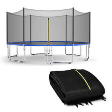 8FT/10FT/15FT/16FT Trampoline Safety Net Replacement Protection Enclosure Net