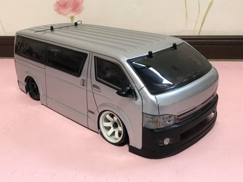 Tamiya drift hiace carbon - drift,