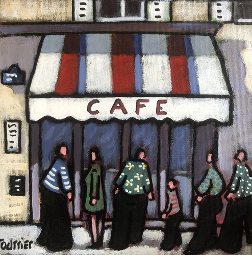 Tableau paris bar café - tableau,