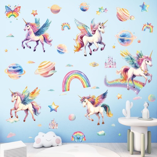 Stickers muraux licorne pour - stickers,