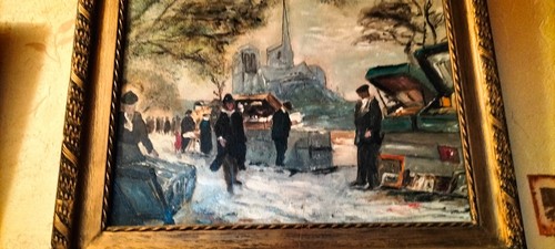 Beau tableau vue - de, paris