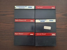 lot de Jeux Sega Master system