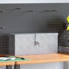 Boîte de Rangement Argenté