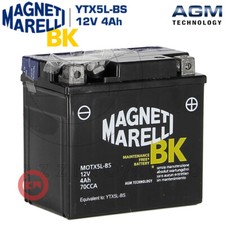 Batterie Magneti Marelli YTX5L-BS 12V 4Ah Yamaha BW's 90 1999