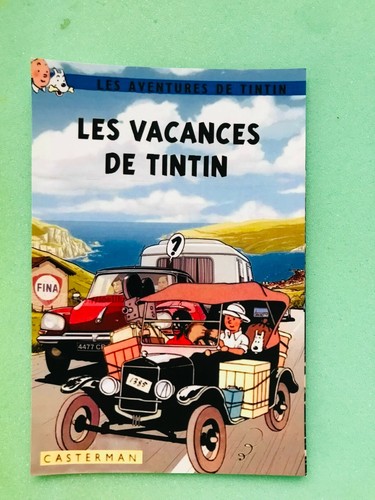 Carte postale 15x10 tintin - carte,