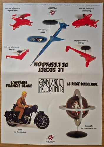 Plaquette publicitaire blake - publicitaire,