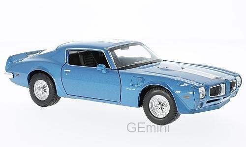 Pontiac firebird trans bleu - firebird,