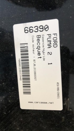 Becquet ford puma - becquet, 2