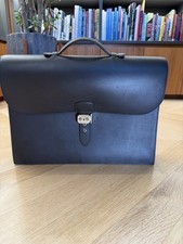 Hermes Sac a Depeches Bag Graphite Swift Leather 41 NR