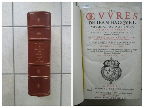 Les oeuvres jean - jean, bacquet
