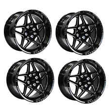 4X VMS Delta 15X8 Jantes De