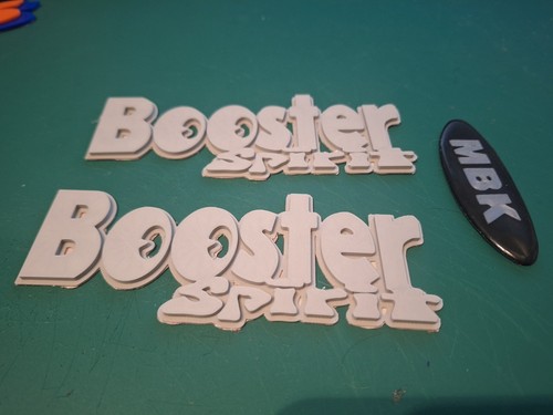 Autocollant booster spirit - spirit, 3d