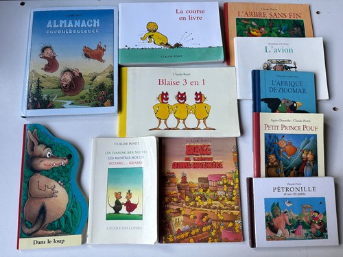 Lot livres claude ponti - lot,