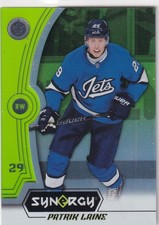 18/19 UD SYNERGY PATRIK LAINE GREEN BASE PARALLEL #7