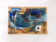 Peinture Originale Sur Papier