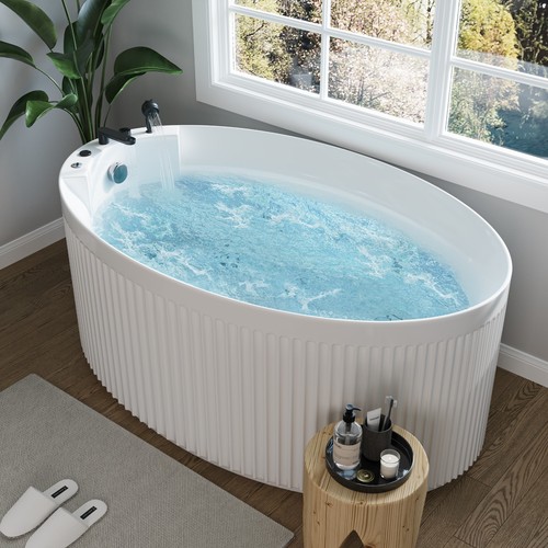 Acrylic jacuzzi tub with - 67",