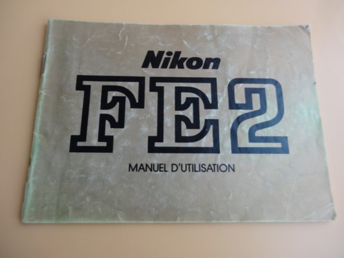 Nikon fe2 notice français - nikon,