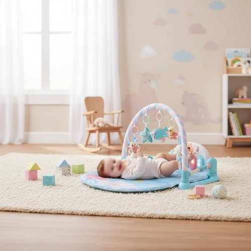 Tapis piano bébé avec - piano,