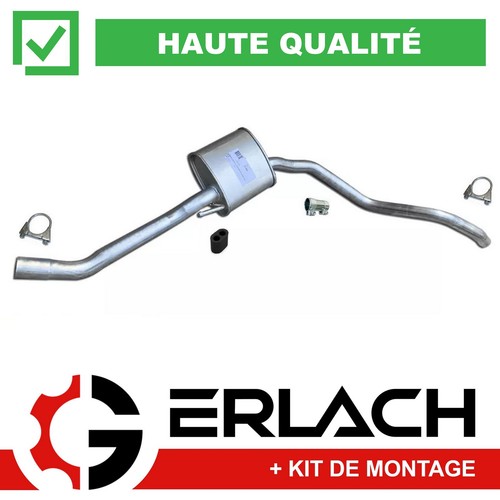 Silencieux intermediaire pour
