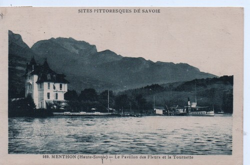 Cpa menthon le pavillon - -,