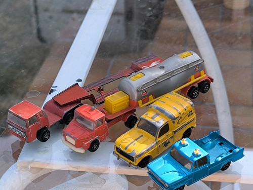 Lot majorette semis remorque - lot,