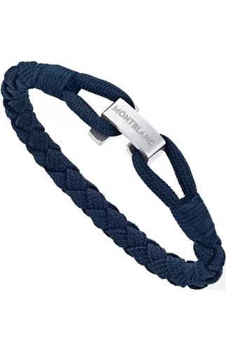 Montblanc bracelet nylon steel - montblanc,