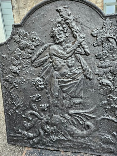 Plaque cheminée 62 - plaque, x