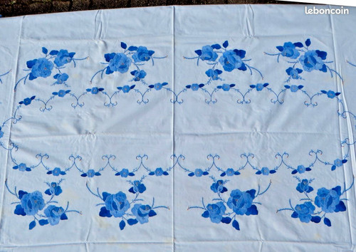 Nappe rectangulaire blanche - nappe,