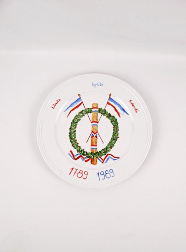 Assiette bicentenaire la - assiette,
