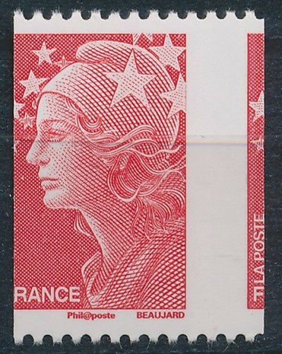 Timbre france 4240 piquage - timbre,
