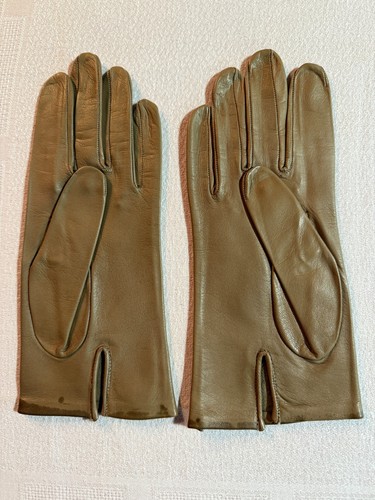Paire gants vintage cuir - paire,