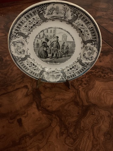 Ancienne assiette faïence - ancienne,