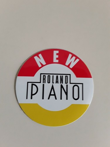 Autocollant vintage new roland - vintage,