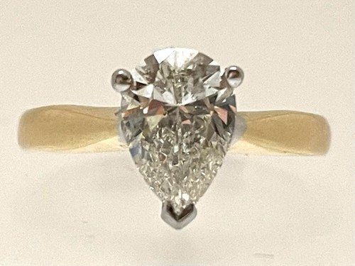 Bague solitaire vintage - bague,