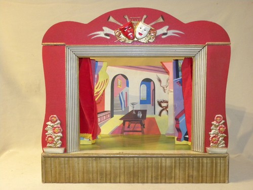 Jouet ancien theatre - jouet,
