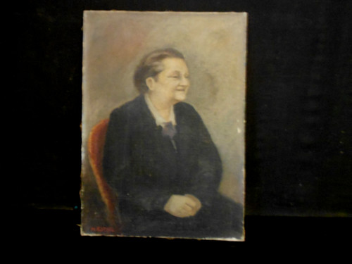 Tableau ancien portrait - tableau,
