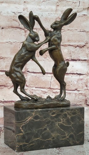 Boxing hare rabbits real - boxing,