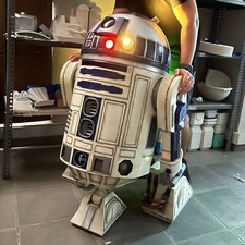 R2-D2 Life Size Statue - Fully Finished Statue with Light Features