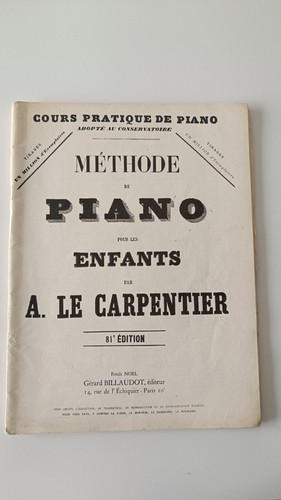 Methode piano pour les - piano,