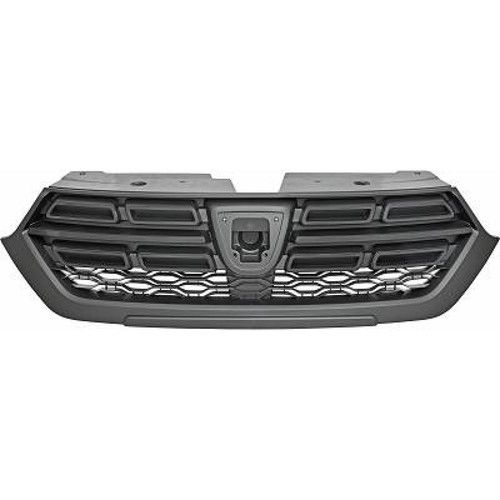 Grille radiateur noir - grille,