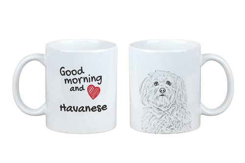 Bichon havanais tasse avec