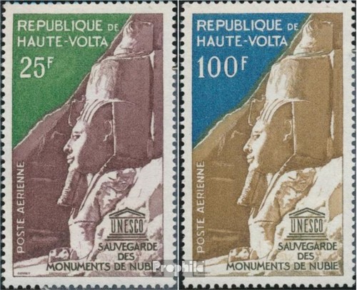 Timbres haute volta - haute-volta, mi