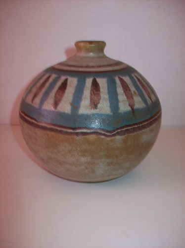 Vase boule grès des - en,