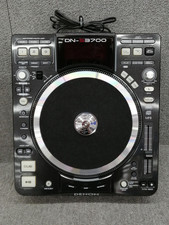 Denon DN-S3700 Digital Media Turntable DJ CD Player USB MIDI Tested Working