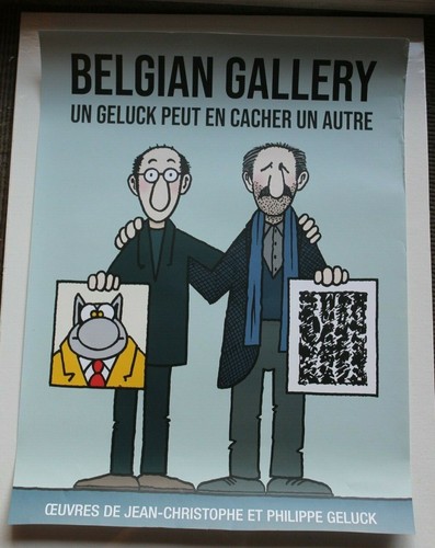 Chat geluck affiche x - chat, 40
