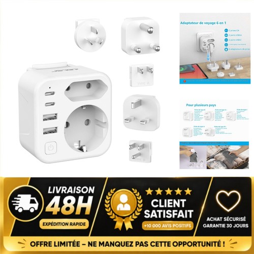 Jsver adaptateur prise - jsver,