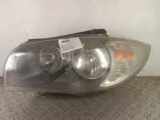 Optique avant principal gauche (feux)(phare) BMW SERIE 1 E87 PHASE 2 63117193387