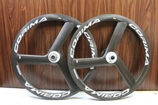 CORIMA 3 Spoke Disc Tubular Rear Track Carbon Wheelset